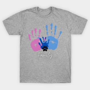 Family and dog2 T-Shirt